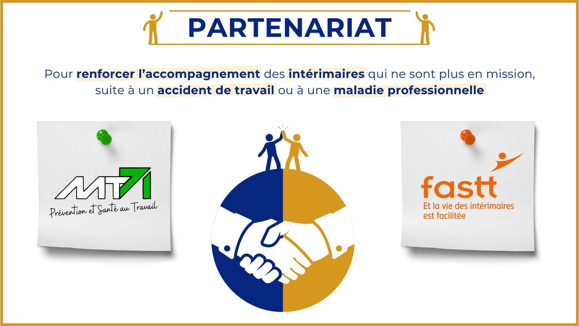Partenariat au bénéfice des intérimaires en AT/MP
