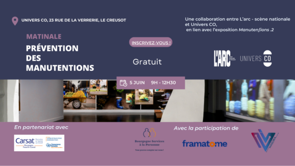 Matinale Prévention des manutentions